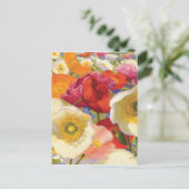 Abundance of Flowers Briefkaart (Staand voorkant)