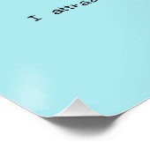 Abundance Positive Affirmation Perfect Poster (Hoek)