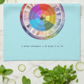 Abundance Positive Affirmation Theedoek (Gevouwen)