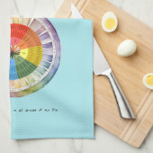 Abundance Positive Affirmation Theedoek (Quarter Fold)