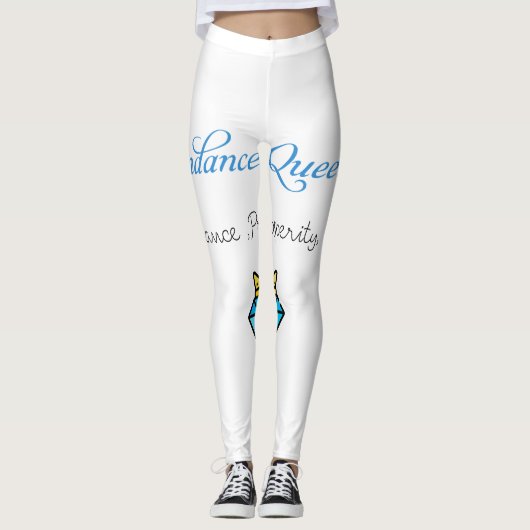 ABUNDANCE QUEEN Leggings (Voorkant)