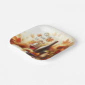 Abundant Grace & Autumn Glory Papieren Bordje (Gebogen)