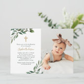 Abundant Greenery | Foto- en gouden randapparaten Kaart (Staand voorkant)