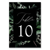 Abundant Greenery Wedding Kaart (Voorkant)