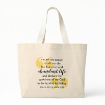 ABUNDANT LIFE Positieve Christelijke bevestiging