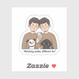 Abundant Love: The Prosperity Paws Collection  Sticker