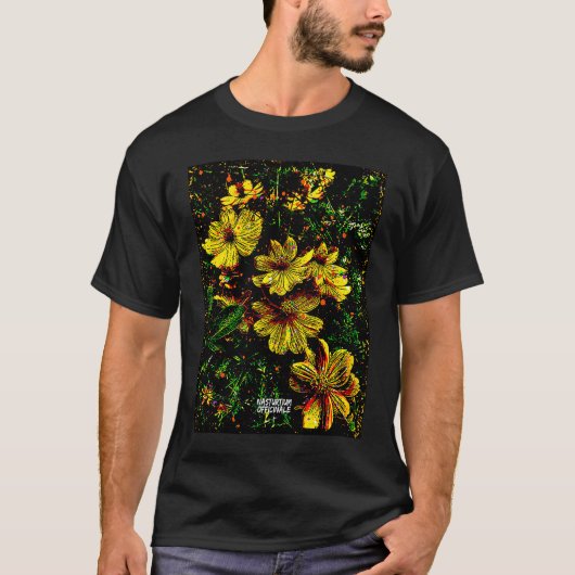 Abundant Permaculture Kitchen Garden Plants Nastur T-shirt (Voorkant)