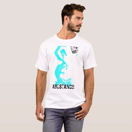 abustance rabbit, ABUSTANCE! T-shirt (Voorkant volledig)
