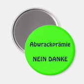 Abwrackprämie Magneet (Voorkant / Achterkant)
