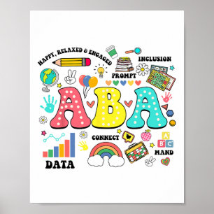 Aby Therapeut Gedragsanalist Autisme Therapie RBT Poster