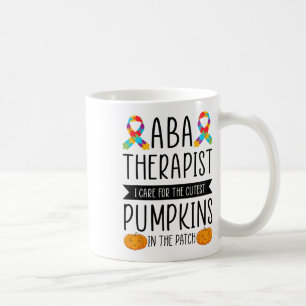 Aby Therapeut Halloween kostuum pompoenen gedrag Koffiemok