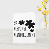 Aby Therapeut SD Versterking Reactiegedrag A Kaart (Gele Bloem)