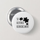 Aby Therapeut SD Versterking Reactiegedrag A Ronde Button 5,7 Cm (Voorkant /achterkant)