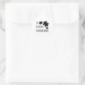 Aby Therapeut SD Versterking Reactiegedrag A Ronde Sticker (Tas)
