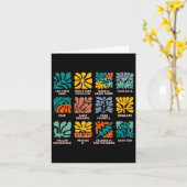 Aby Toegepast Gedragsanalist Advocate Autisme Lets Kaart (Gele Bloem)