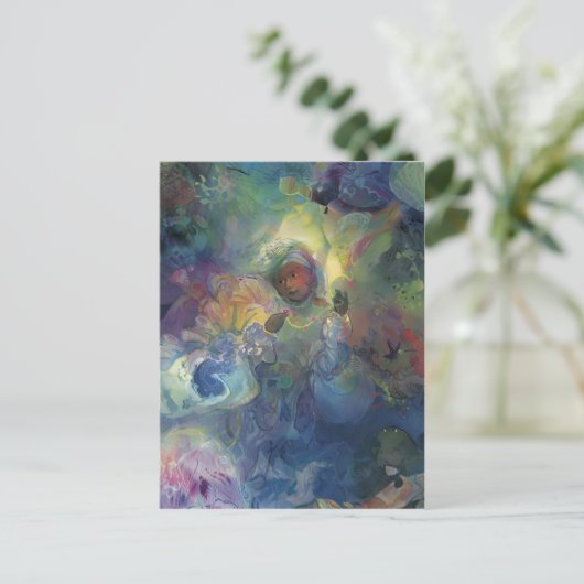 Abygail * * * briefkaart (Staand voorkant)