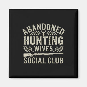 Abyndoned Hunting Wives Social Club Herten Pistool Magneet