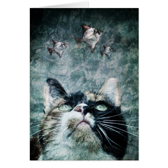 Abyss cat - Card (Voorkant)