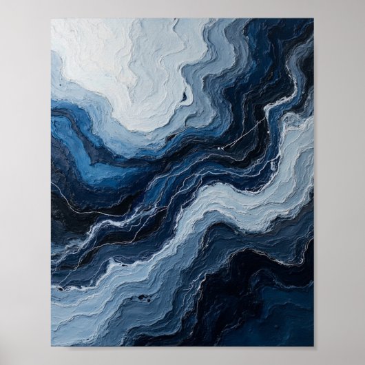 "Abyssal Flow" Poster (Voorkant)