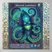 Abyssal Luminary Trading Kaart Poster (Voorkant)