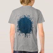 Abyssale stilte Tri-Blend shirt (Achterkant)