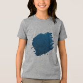 Abyssale stilte Tri-Blend shirt (Voorkant)