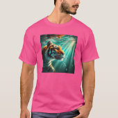 Abyssale strepen t-shirt (Voorkant)