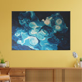 abyssale stroming canvas afdruk (Insitu (Woonkamer))