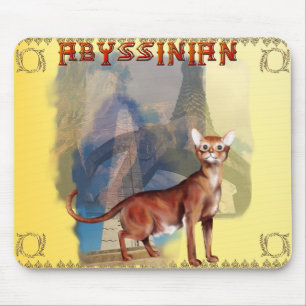 Abyssian Cat Mousepad Muismat