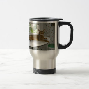 Abyssian Cat Travel Mug Reisbeker