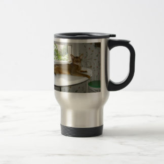 Abyssian Cat Travel Mug Reisbeker