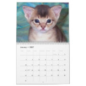 Abyssian Cats Calendar Kalender (Jan 2027)