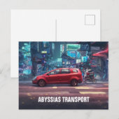 ABYSSIAS_VERVOER BRIEFKAART (Voorkant / Achterkant)