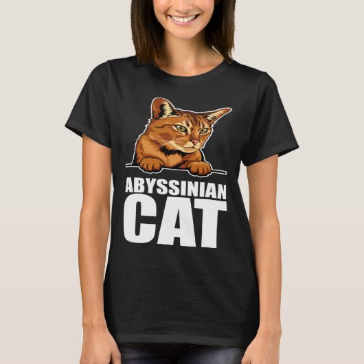 Abyssijn Abyssijnse kat Abyssijnse moeder 7 T-shirt (Voorkant)