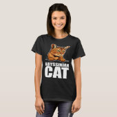 Abyssijn Abyssijnse kat Abyssijnse moeder 7 T-shirt (Voorkant volledig)