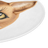 Abyssijnse Kat 3D Geïnspireerd Snijplank (Hoek)