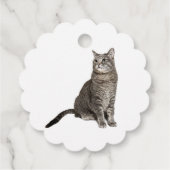 Abyssijnse Kat Bedankjes Labels (Achterkant)