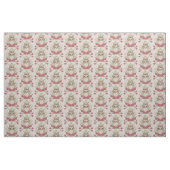 Abyssijnse Kat Rozen Stof (Fat Quarter)