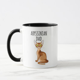 Abyssijnse kattenvader mok