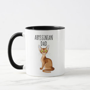 Abyssijnse kattenvader mok