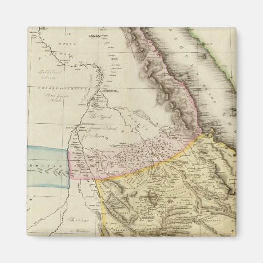 Abyssinia, Nubia&c Magneet (Voorkant)