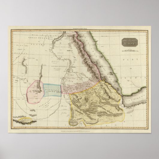 Abyssinia, Nubia&c Poster (Voorkant)