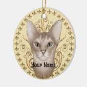 Abyssiniaanse Fleur De Lis ornament (Links)