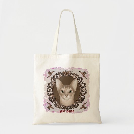  Abyssiniaanse kat Canvas tas (Voorkant)