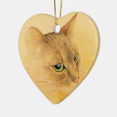 Abyssiniaanse kat Ornament (Links)