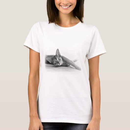 Abyssiniaanse kat t-shirt (Voorkant)