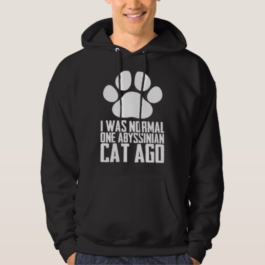 Abyssinian  Abyssinian cat  Abyssinian mom Hoodie (Voorkant)