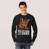 Abyssinian cat Abyssinian Abyssinian kitten 1 T-shirt (Voorkant volledig)