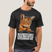 Abyssinian cat  Abyssinian  Abyssinian kitten  2 T-shirt (Voorkant)