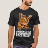 Abyssinian cat  Abyssinian  Abyssinian kitten  6 T-shirt (Voorkant)